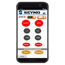 Controle remoto para Raymarine