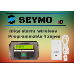 Alarme de porão 4 zonas programáveis wireless