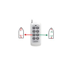 Propulseur d'étrave et de poupe télécommandé